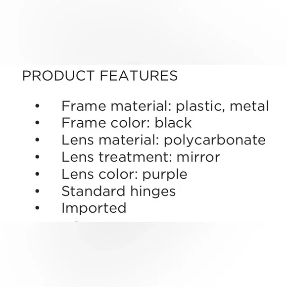 🕶️NWT Tek Gear 53mm Round Mirrored Lens Sunglasses - Picture 2 of 2